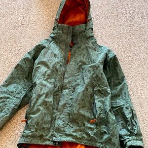 The North Face Snowboarding Jacket Urban Camo M